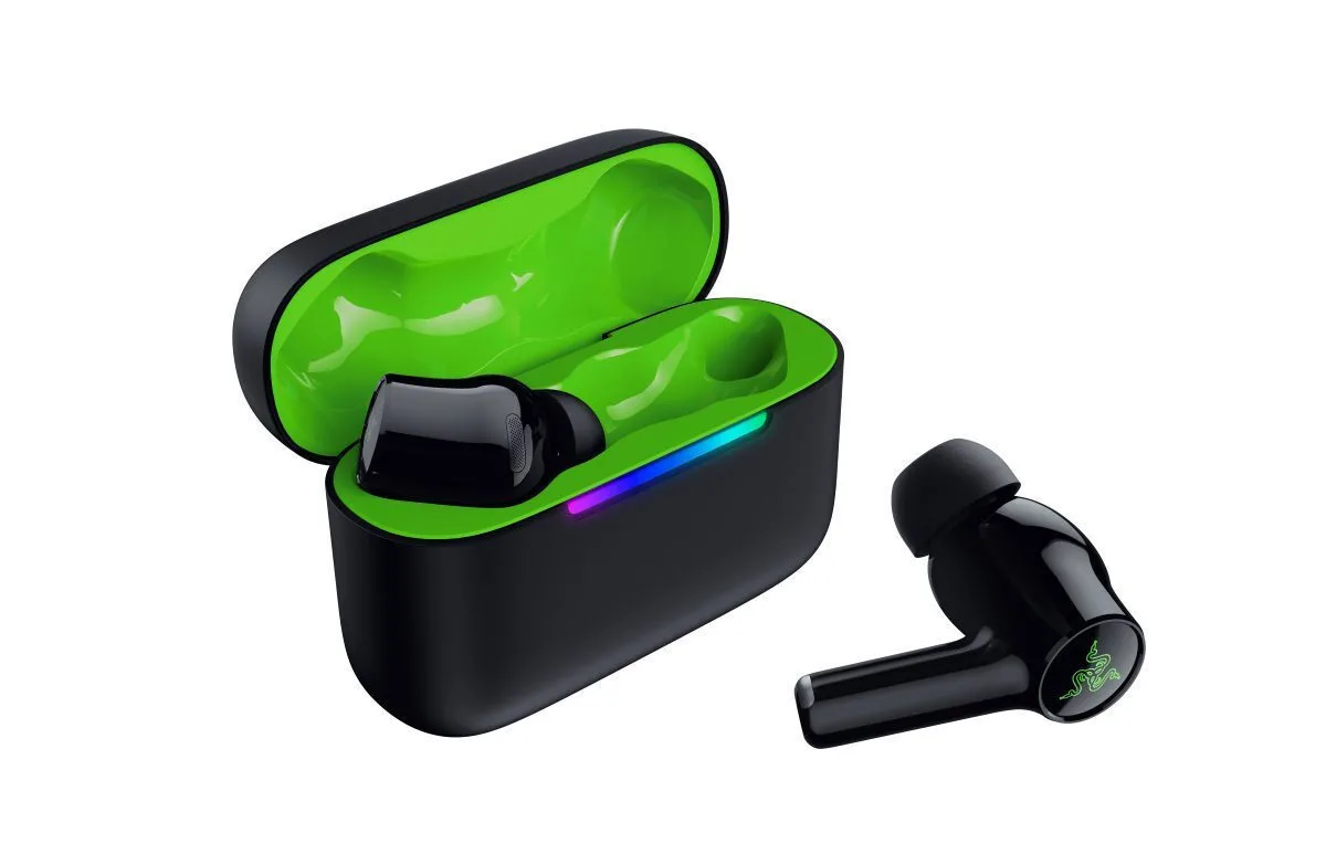 Razer Hammerhead V3 X HyperSpeed for Xbox In-ear Bluetooth Handsfree Ακουστικά με Αντοχή στον Ιδρώτα και Θήκη Φόρτισης Μαύρα Razer Hammerhead V3 X HyperSpeed for Xbox In-ear Bluetooth Handsfree Ακουστικά με Αντοχή στον Ιδρώτα και Θήκη Φόρτισης Μαύρα - Image 1