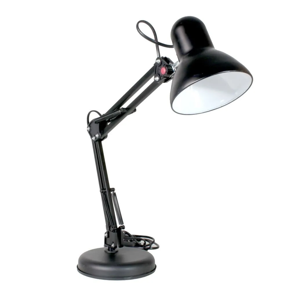 RealPower LED Φωτιστικό Γραφείου με Σπαστό Βραχίονα σε Μαύρο Χρώμα RealPower LED Φωτιστικό Γραφείου με Σπαστό Βραχίονα σε Μαύρο Χρώμα - Image 1