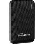 RealPower PB-5000 SE Power Bank 5000mAh με 2 Θύρες USB-A και Θύρα USB-C Μαύρο
