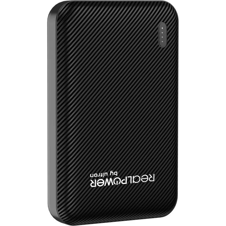 RealPower PB-5000 SE Power Bank 5000mAh με 2 Θύρες USB-A και Θύρα USB-C Μαύρο RealPower PB-5000 SE Power Bank 5000mAh με 2 Θύρες USB-A και Θύρα USB-C Μαύρο - Image 1