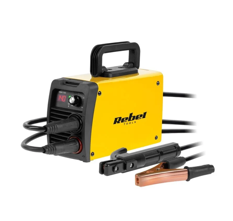 Rebel Ηλεκτροκόλληση Inverter MMA με Μέγιστο Ρεύμα Συγκόλλησης 140A και Κύκλο Εργασίας 85% Rebel Ηλεκτροκόλληση Inverter MMA με Μέγιστο Ρεύμα Συγκόλλησης 140A και Κύκλο Εργασίας 85% - Image 1