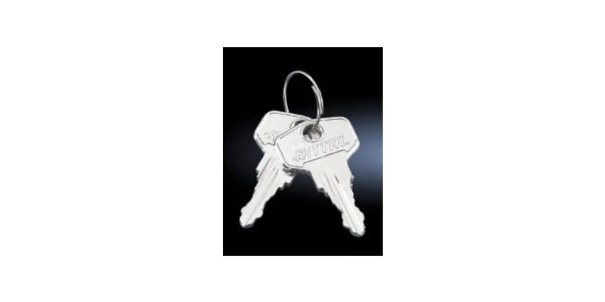 Rittal Κλειδιά Πίνακα Ελέγχου 2 Τεμ Schließung 12321 Sz 7526050 Rittal Κλειδιά Πίνακα Ελέγχου 2 Τεμ Schließung 12321 Sz 7526050 - Image 1