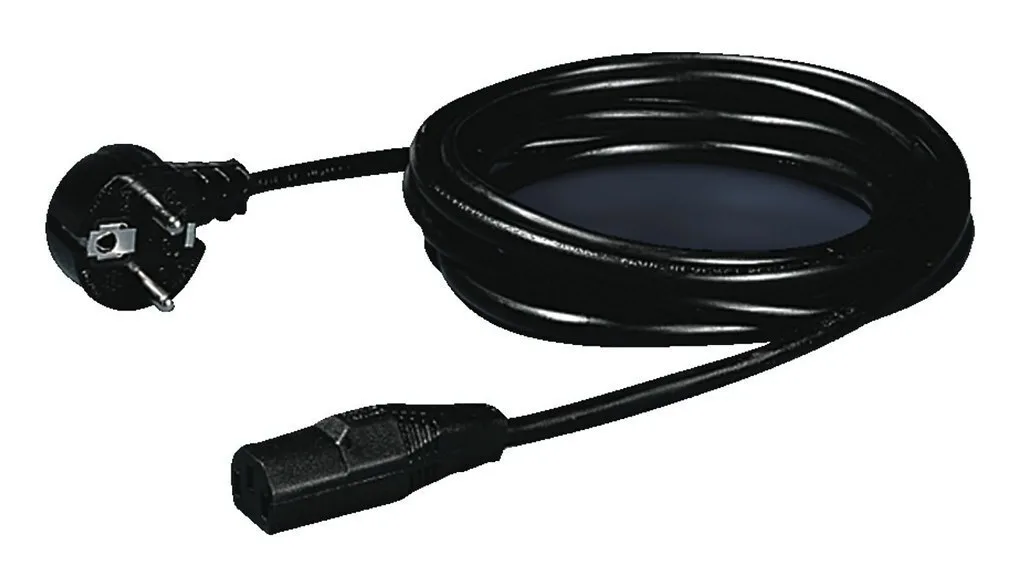 Rittal IEC C13 - IEC C13 Cable 1.8m Μαύρο Rittal IEC C13 - IEC C13 Cable 1.8m Μαύρο - Image 1