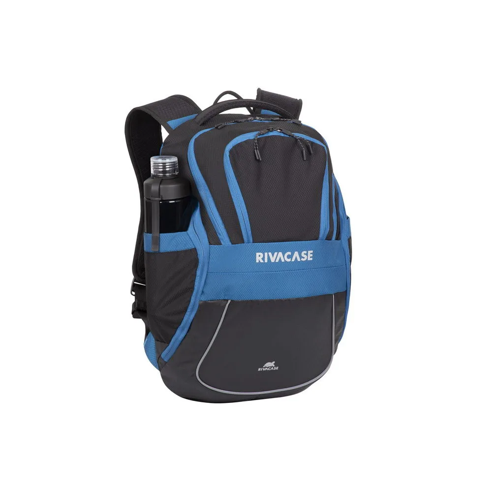 Rivacase Mercantour Τσάντα Πλάτης για Laptop 15.6" Black / Blue Rivacase Mercantour Τσάντα Πλάτης για Laptop 15.6" Black / Blue - Image 1