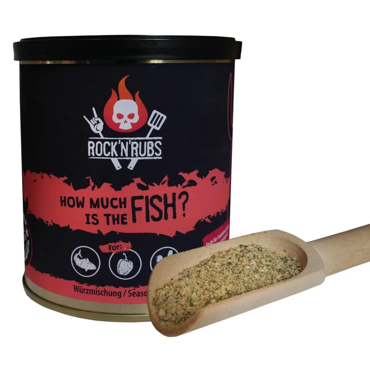 Rock n' Rubs Μείγμα Καρυκευμάτων How Much Is The Fish 100407 180gr Rock n' Rubs Μείγμα Καρυκευμάτων How Much Is The Fish 100407 180gr - Image 1