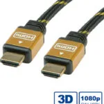Roline 11.04.5564 HDMI 1.4 High Speed 1080p 120Hz Cable HDMI male - HDMI male 20m Μαύρο 11.04.5564