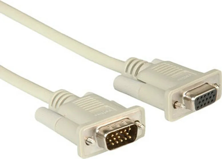 Roline Cable VGA male - VGA female 1.8m (11.01.6518) Roline Cable VGA male - VGA female 1.8m (11.01.6518) - Image 1
