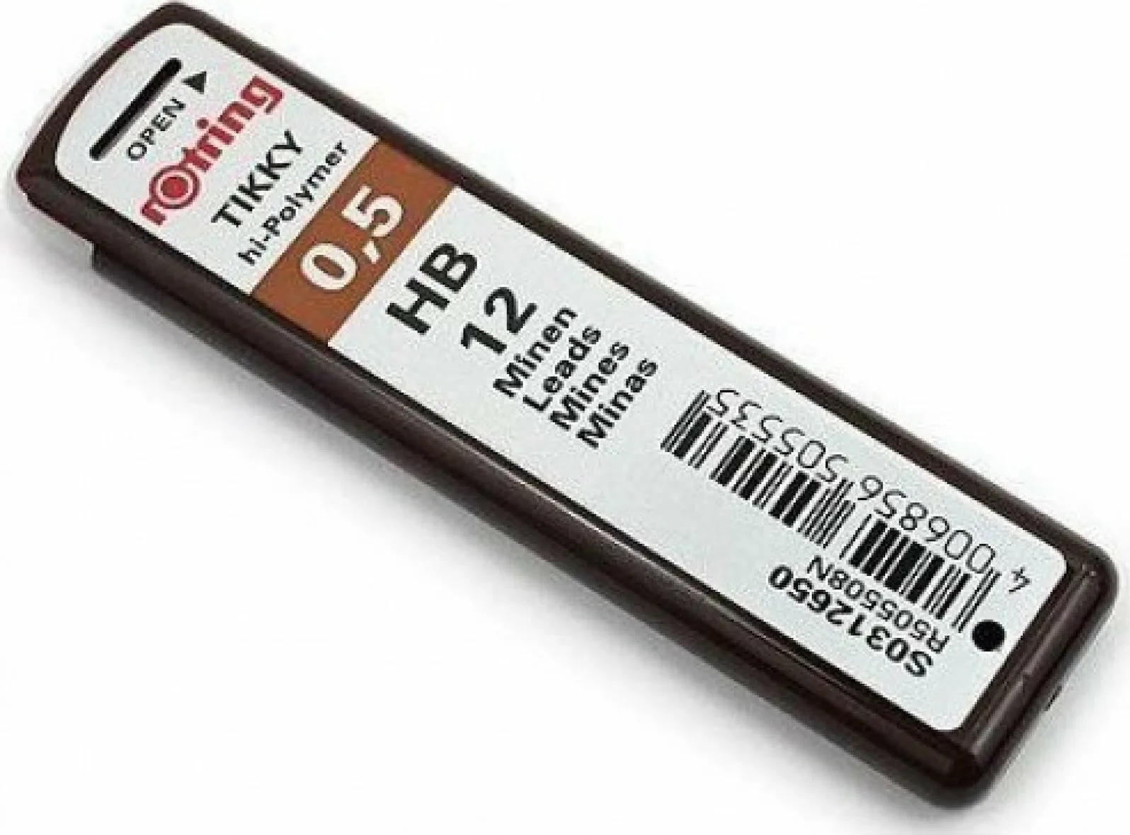 Rotring 12 Μύτες Μολυβιού Tikky Πάχους 0.5mm Τύπου HB Rotring 12 Μύτες Μολυβιού Tikky Πάχους 0.5mm Τύπου HB - Image 1