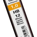Rotring 12 Μύτες Μολυβιού Tikky Πάχους 1mm Τύπου HB