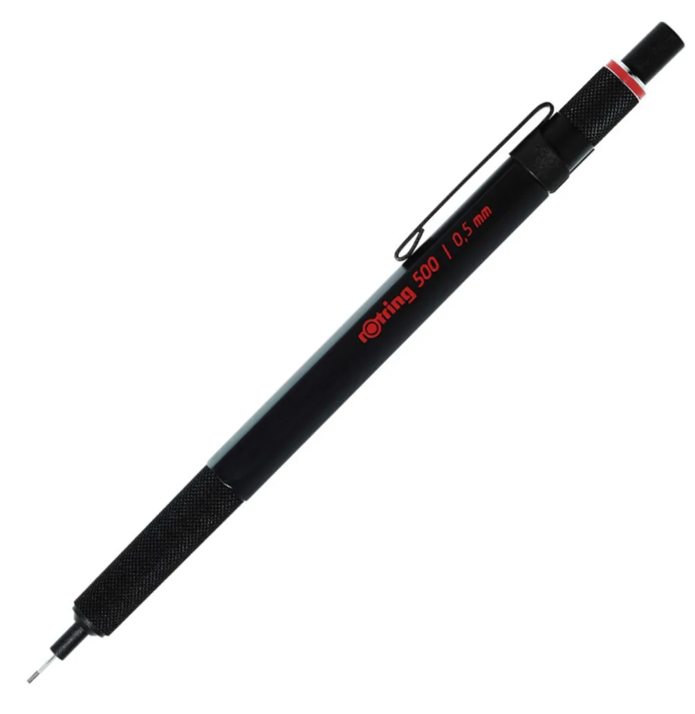 Rotring 500 Μηχανικό Μολύβι Σχεδίου Πλαστικό 0.5mm 1τμχ Μαύρο 1904725 Rotring 500 Μηχανικό Μολύβι Σχεδίου Πλαστικό 0.5mm 1τμχ Μαύρο 1904725 - Image 1