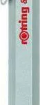 Rotring 800 Μηχανικό Μολύβι Σχεδίου Μεταλλικό 0.5mm με Γόμα 1τμχ Ασημί 1904449