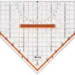 Rotring Σετ 6 Γεωμετρικά Όργανα Πλαστικά Διάφανα με Λαβή S0699270