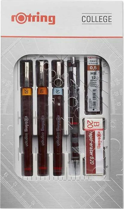 Rotring Isograh College Σετ Ραπιδογράφοι Rotring Isograh College Σετ Ραπιδογράφοι - Image 1