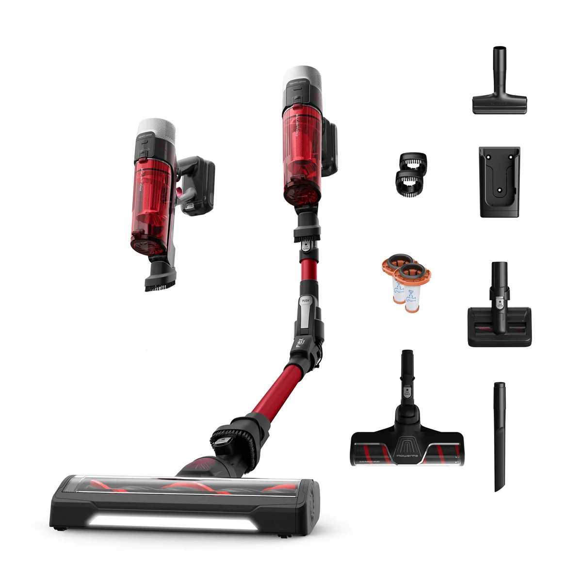 Rowenta X-Force Flex 9.60 Επαναφορτιζόμενη Σκούπα Stick 18.5V Μαύρη Rowenta X-Force Flex 9.60 Επαναφορτιζόμενη Σκούπα Stick 18.5V Μαύρη - Image 1