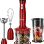 Russell Hobbs Desire Ραβδομπλέντερ με Ανοξείδωτη Ράβδο 500W Κόκκινο