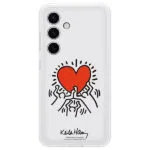 Samsung Back Cover Πλαστικό Σετ με Τζαμάκι Λευκό (Galaxy S24) EF-MS921CWEGWW