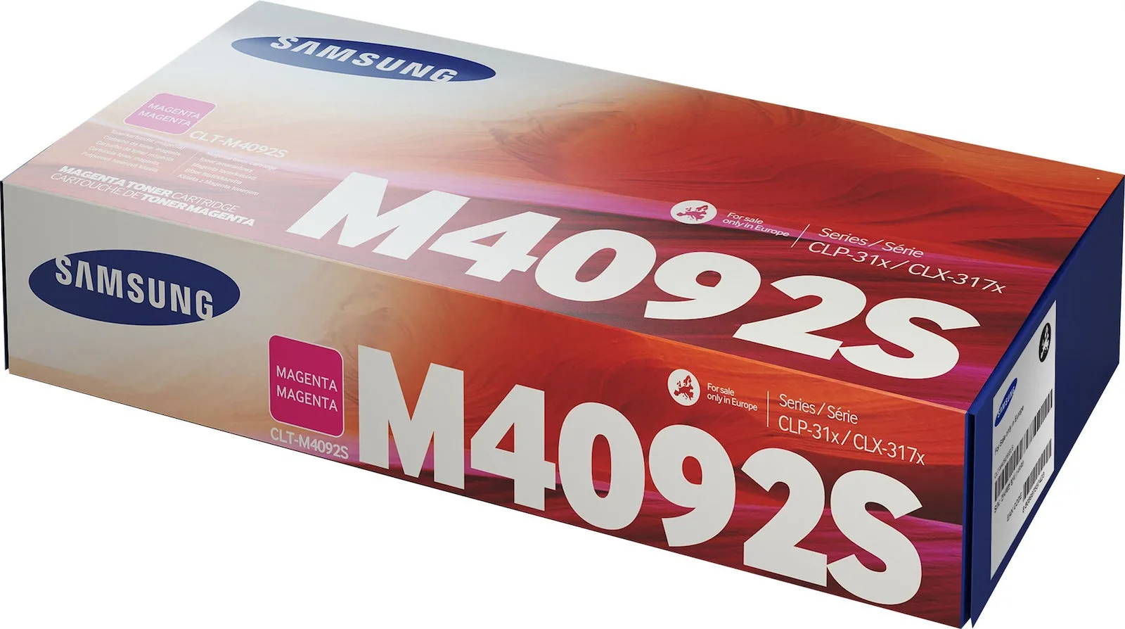 Samsung CLT-M4092S Γνήσιο Toner Laser Εκτυπωτή Ματζέντα 1000 Σελίδων SU272A Samsung CLT-M4092S Γνήσιο Toner Laser Εκτυπωτή Ματζέντα 1000 Σελίδων SU272A - Image 1