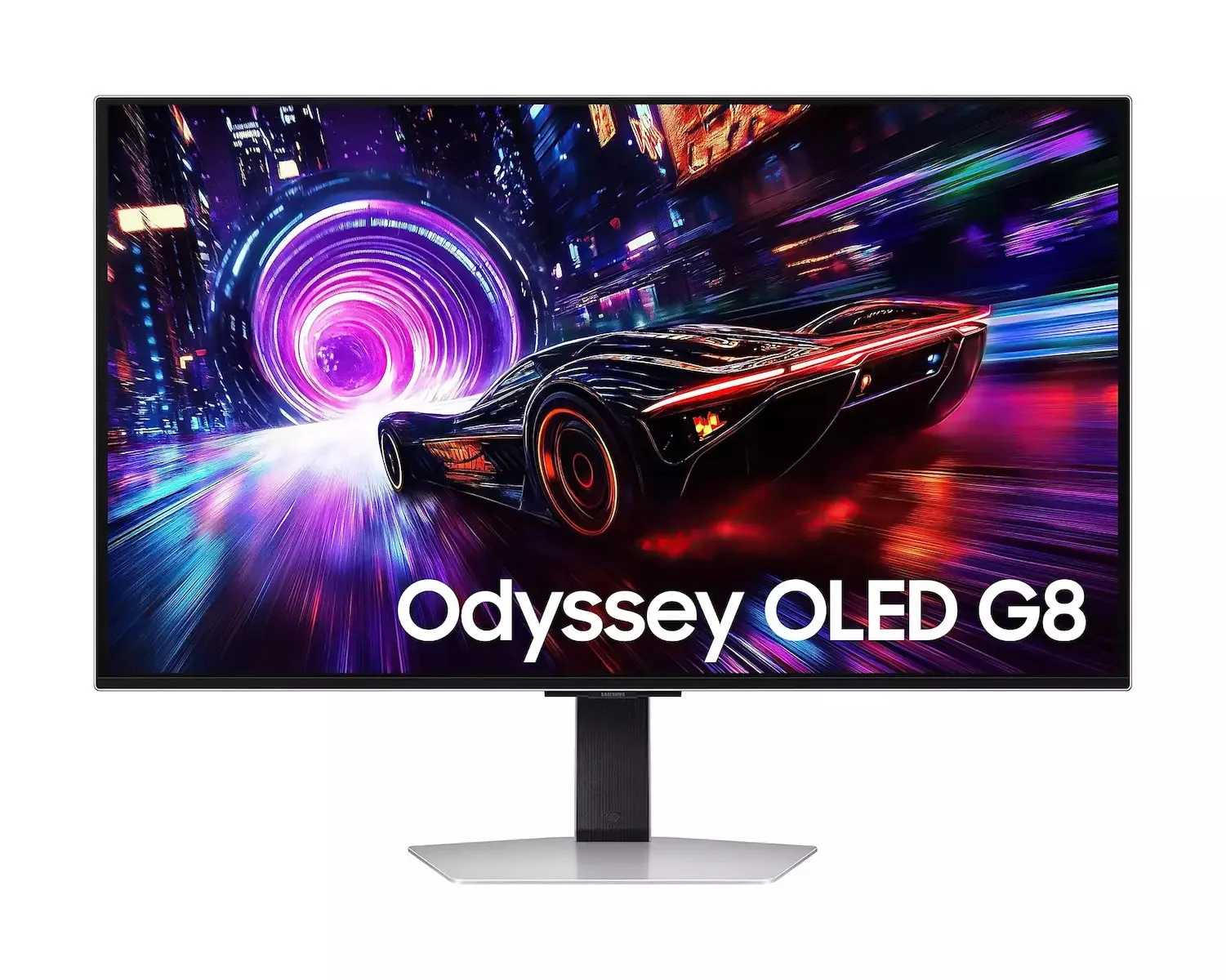 Samsung G8 G81SF OLED HDR Monitor 32" 4K 3840x2160 240Hz με Χρόνο Απόκρισης 0.03ms GTG Ασημί Samsung G8 G81SF OLED HDR Monitor 32" 4K 3840x2160 240Hz με Χρόνο Απόκρισης 0.03ms GTG Ασημί - Image 1