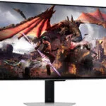 Samsung Odyssey OLED G8 G80SH QD-OLED HDR Gaming Monitor 32" 4K 3840x2160 240Hz με Χρόνο Απόκρισης 0.03ms GTG