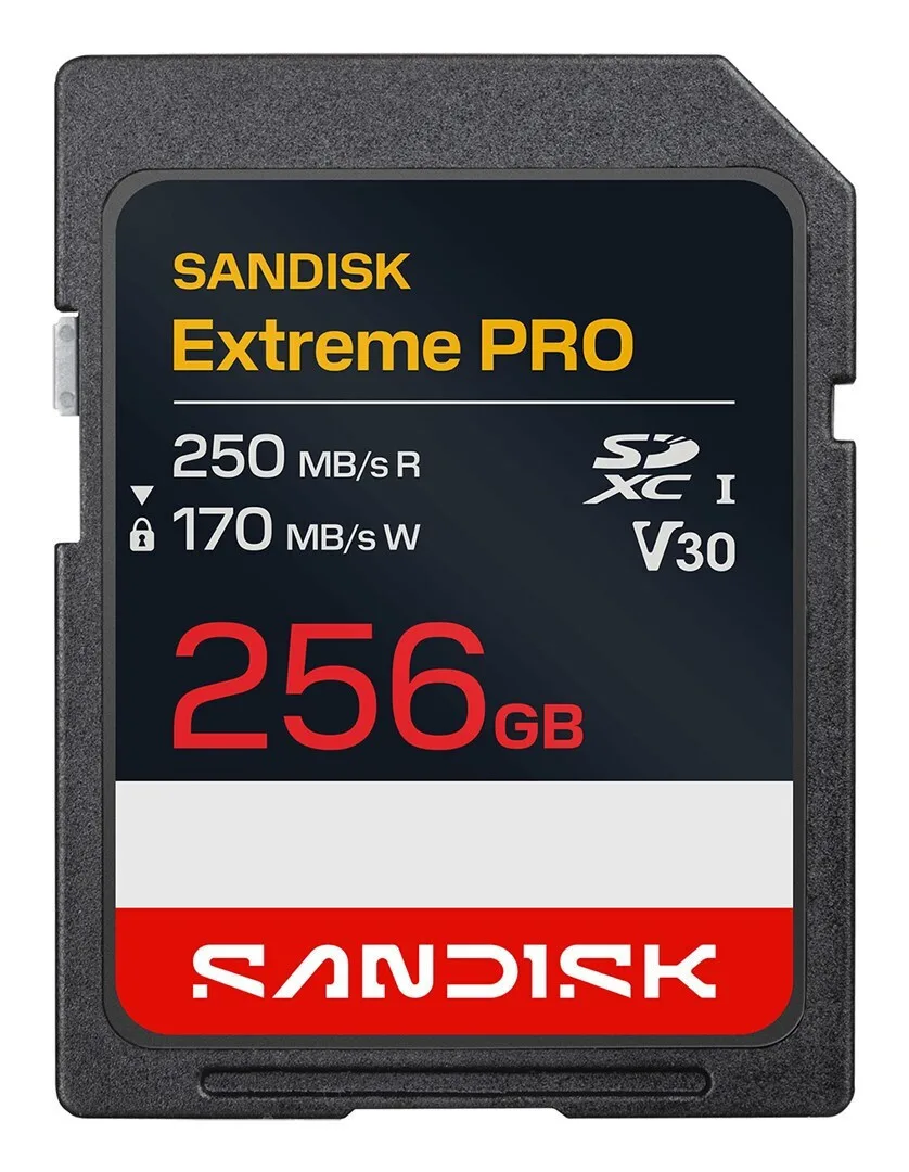 Sandisk Extreme Pro SDXC 256GB V30 UHS-I 170MB/s Sandisk Extreme Pro SDXC 256GB V30 UHS-I 170MB/s - Image 1