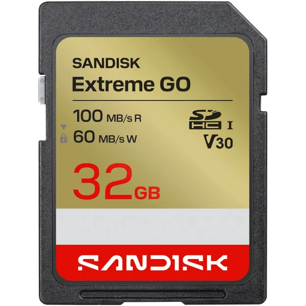 Sandisk Extreme SDHC 32GB U1 V30 UHS-I 100MB/s Sandisk Extreme SDHC 32GB U1 V30 UHS-I 100MB/s - Image 1