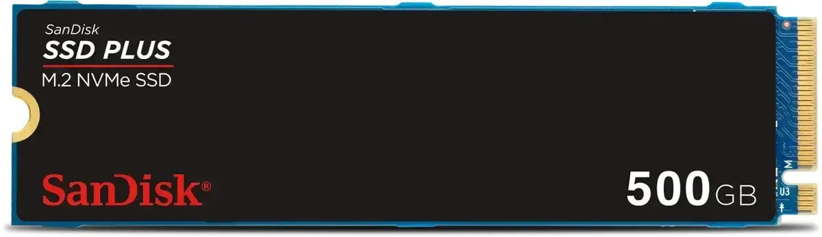 Sandisk SSD 500GB τύπου M.2 με σύνδεση PCI Express 3.0 SDSSDA3N-500G-G26 Sandisk SSD 500GB τύπου M.2 με σύνδεση PCI Express 3.0 SDSSDA3N-500G-G26 - Image 1