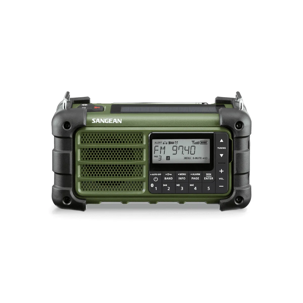 Sangean MMR-99 Φορητό Ραδιόφωνο Ηλιακό DAB Πράσινο Sangean MMR-99 Φορητό Ραδιόφωνο Ηλιακό DAB Πράσινο - Image 1