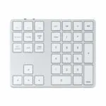 Satechi Aluminum Extended Ασύρματο Bluetooth Αριθμητικό Πληκτρολόγιο Ασημί
