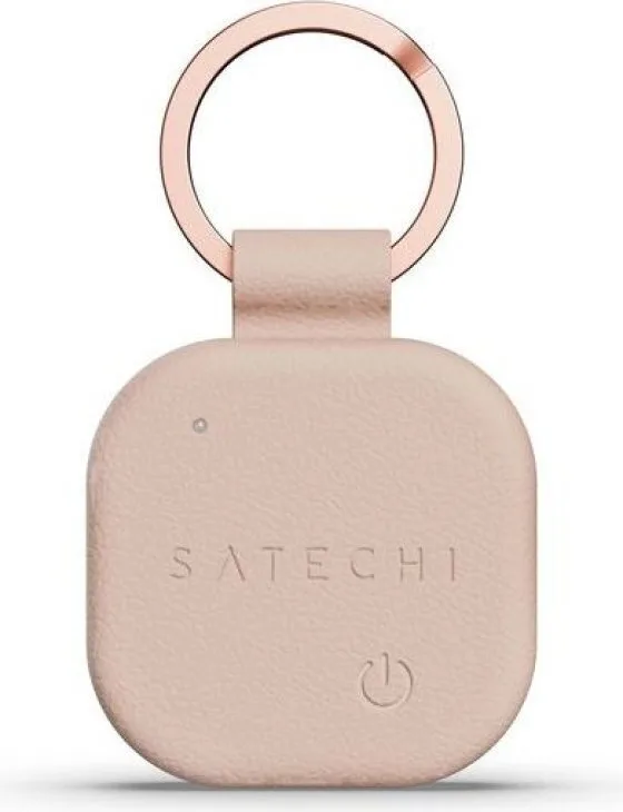 Satechi Locator Compatible Apple Find My Keychain Shape Vegan Leather St-lkcfr Desert Rose Satechi Locator Compatible Apple Find My Keychain Shape Vegan Leather St-lkcfr Desert Rose - Image 1