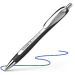 Schneider Slider Rave Xb 132584 Ballpoint Pen Limited Special Edition 3x Black 1x White Made In Germany Pack 4 Ink Color Blue
