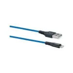 Schwaiger Braided USB-A to Lightning Cable Μπλε 1.2m (LPRO440501)