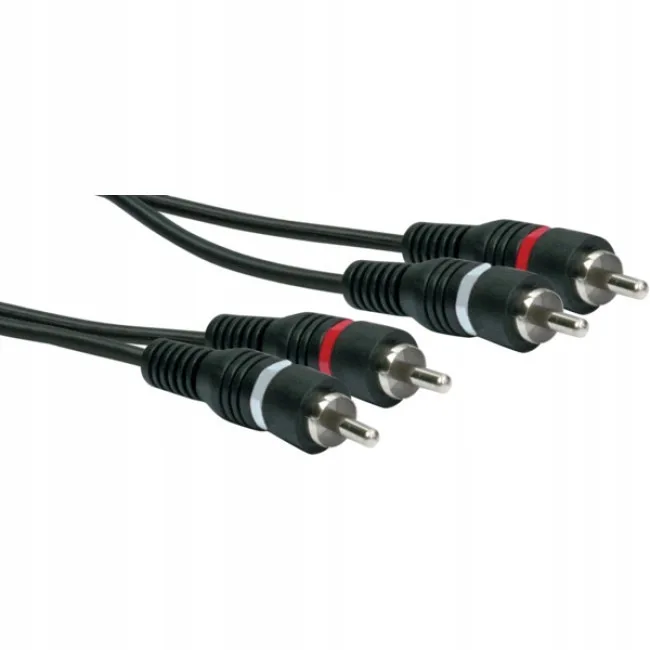 Schwaiger Cable 2x RCA male - 2x RCA male 5m CIK5450533 Schwaiger Cable 2x RCA male - 2x RCA male 5m CIK5450533 - Image 1