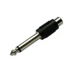 Schwaiger Βύσμα 6.3mm Jack stereo male Ασημί KHA4010533