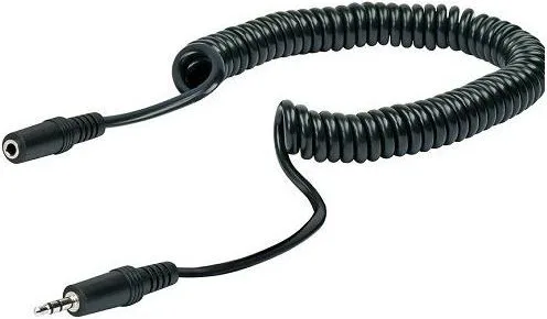 Schwaiger Καλώδιο Ήχου 3.5mm male - 3.5mm female Μαύρο 5m KHA4036533 Schwaiger Καλώδιο Ήχου 3.5mm male - 3.5mm female Μαύρο 5m KHA4036533 - Image 1