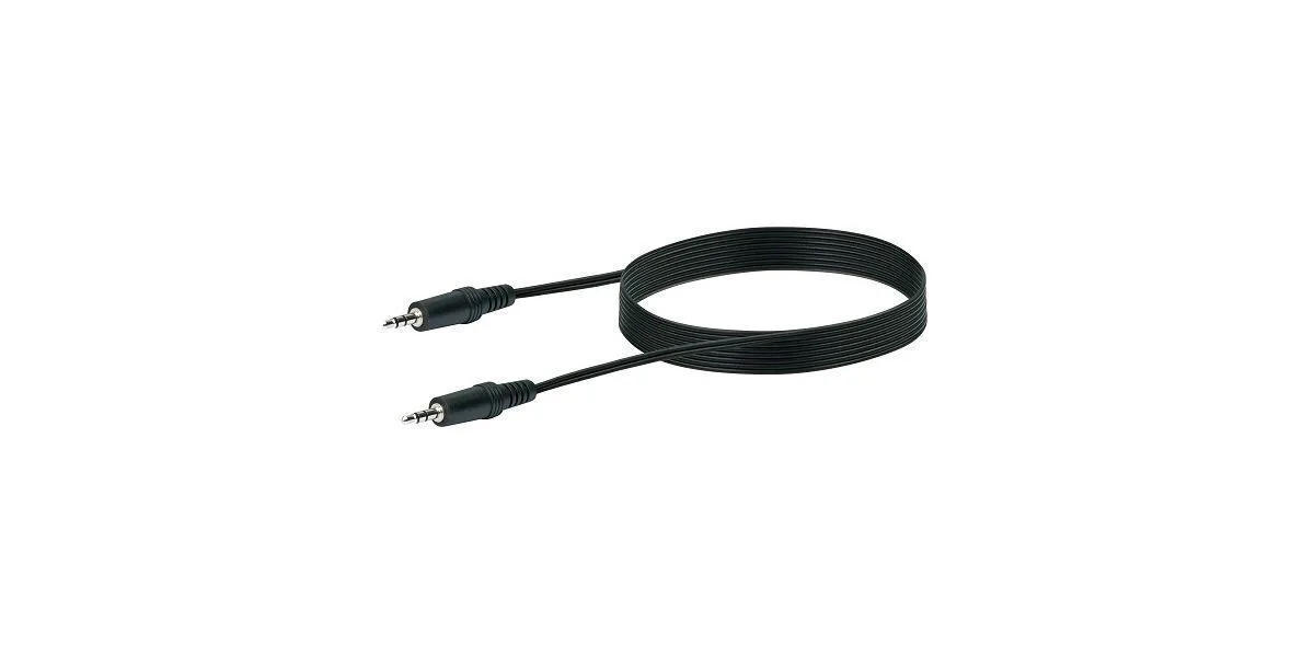 Schwaiger Καλώδιο Ήχου 3.5mm male - 3.5mm male Μαύρο 3m TFS3300533 Schwaiger Καλώδιο Ήχου 3.5mm male - 3.5mm male Μαύρο 3m TFS3300533 - Image 1