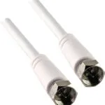 Schwaiger Καλώδιο Κεραίας Coax male - Coax female Λευκό 10m (KVC299052) 1τμχ