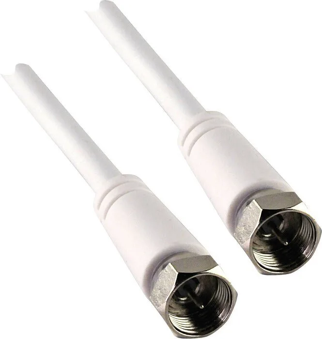 Schwaiger Καλώδιο Κεραίας Coax male - Coax female Λευκό 10m (KVC299052) 1τμχ Schwaiger Καλώδιο Κεραίας Coax male - Coax female Λευκό 10m (KVC299052) 1τμχ - Image 1