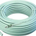 Schwaiger Καλώδιο Κεραίας Coax male - Coax female Λευκό 25m 1τμχ