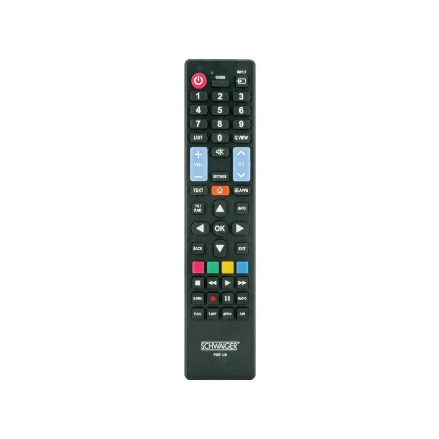 Schwaiger Συμβατό Τηλεχειριστήριο UFB100LG533 για Τηλεοράσεις LG Schwaiger Συμβατό Τηλεχειριστήριο UFB100LG533 για Τηλεοράσεις LG - Image 1