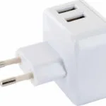 Schwaiger Φορτιστής Χωρίς Καλώδιο με 2 Θύρες USB-A Λευκός (LAD230)
