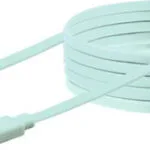 Schwaiger Flat USB-A to Lightning Cable Λευκό 2m (LKF200L532)