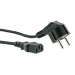Schwaiger IEC C13 - Schuko Cable 1.8m Μαύρο CK80531