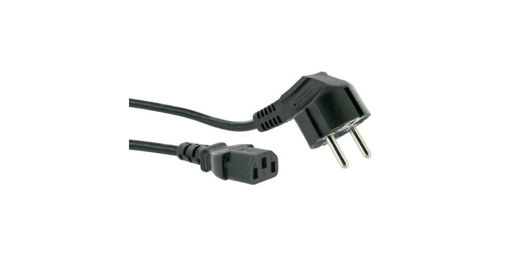 Schwaiger IEC C13 - Schuko Cable 1.8m Μαύρο CK80531 Schwaiger IEC C13 - Schuko Cable 1.8m Μαύρο CK80531 - Image 1