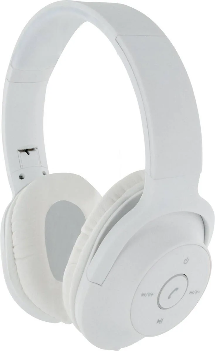 Schwaiger KH220BT Ασύρματα / Ενσύρματα Over Ear Ακουστικά με 8 ώρες Λειτουργίας Λευκά Schwaiger KH220BT Ασύρματα / Ενσύρματα Over Ear Ακουστικά με 8 ώρες Λειτουργίας Λευκά - Image 1