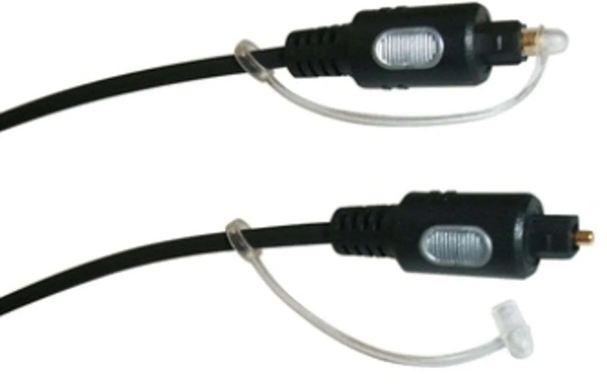 Schwaiger Optical Audio Cable TOS male - TOS male Μαύρο 1.5m (LWL2150533) Schwaiger Optical Audio Cable TOS male - TOS male Μαύρο 1.5m (LWL2150533) - Image 1