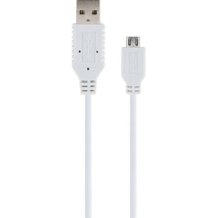 Schwaiger Regular USB 2.0 to micro USB Cable Λευκό 2m (LK200M532) 1τμχ Schwaiger Regular USB 2.0 to micro USB Cable Λευκό 2m (LK200M532) 1τμχ - Image 1