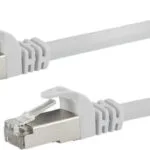 Schwaiger S/FTP Cat.6 (Gigabit) Καλώδιο Δικτύου Ethernet 10m Λευκό CKB6100052