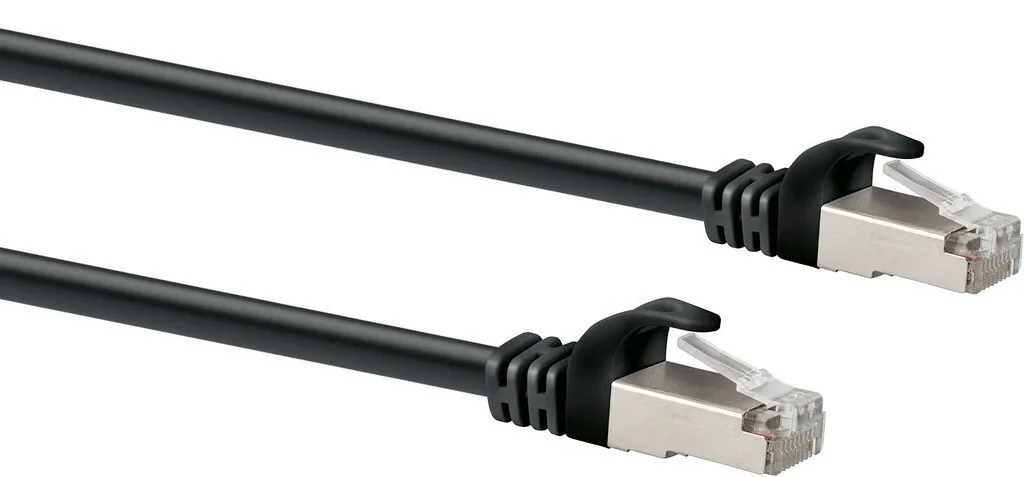 Schwaiger S/FTP Cat.6 (Gigabit) Καλώδιο Δικτύου Ethernet 2.5m Μαύρο CKB6025053 Schwaiger S/FTP Cat.6 (Gigabit) Καλώδιο Δικτύου Ethernet 2.5m Μαύρο CKB6025053 - Image 1