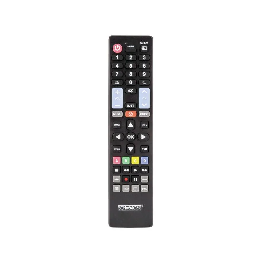 Schwaiger Universal Τηλεχειριστήριο UFB100U533 για Τηλεοράσεις Schwaiger Universal Τηλεχειριστήριο UFB100U533 για Τηλεοράσεις - Image 1