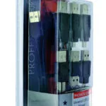 Schwaiger USB 2.0 Cable USB-A male - USB-B male Μαύρο 1.5m CAUSET531